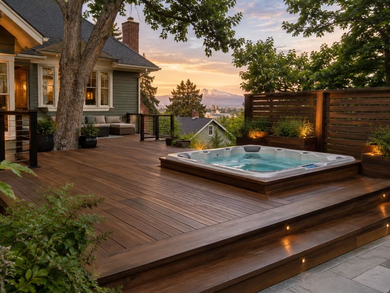 Custom Decks idea for Salt Lake City homes