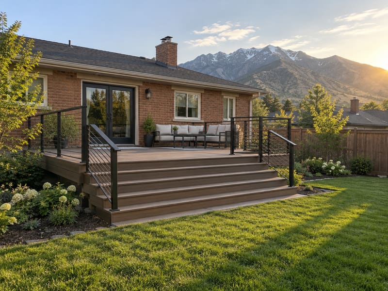 Deck Installation idea for Salt Lake City homes