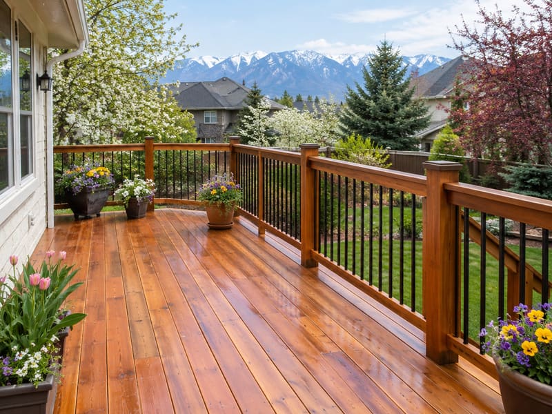 Deck Maintenance idea for Salt Lake City homes